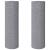 Lâne antiderapante pentru vopsitori 2 buc 5055 cm 220 g/m² gri GartenMobel Dekor