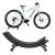Suport pentru bicicleta inSPORTline Biketical II FitLine Training