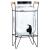 Distribuitor baututra sticla cu robinet si cu suport 4 l, 23x20x34cm Handy KitchenServ