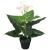Floare de cală crin artificială cu ghiveci, 45 cm, alb GartenMobel Dekor
