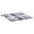 Perne de scaun, carouri gri, 6 buc., 40x40x3 cm, textil Oxford GartenMobel Dekor