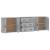 Servante, 3 piese, gri beton, lemn prelucrat GartenMobel Dekor