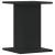 Suporturi de plante 2 buc. negru 30x30x40 cm lemn prelucrat GartenMobel Dekor
