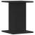 Suporturi de plante 2 buc. negru 30x30x40 cm lemn prelucrat GartenMobel Dekor
