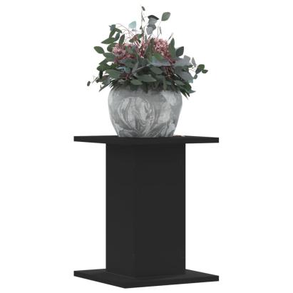 Suporturi de plante 2 buc. negru 30x30x40 cm lemn prelucrat GartenMobel Dekor