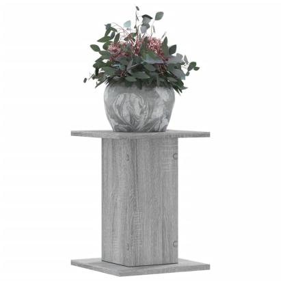 Suporturi de plante 2 buc. gri sonoma 30x30x40 lemn prelucrat GartenMobel Dekor