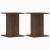 Suporturi plante 2 buc. stejar maro 30x30x40 cm lemn prelucrat GartenMobel Dekor