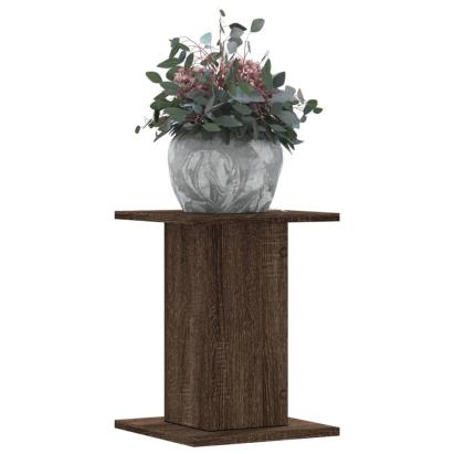 Suporturi plante 2 buc. stejar maro 30x30x40 cm lemn prelucrat GartenMobel Dekor