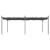 Pergola cu acoperiș retractabil, antracit, 589x292x230 cm GartenMobel Dekor