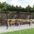 Pergola cu acoperiș retractabil, antracit, 589x292x230 cm GartenMobel Dekor