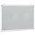 Tablă magnetică, alb, 40x30x1,7 cm, aluminiu GartenMobel Dekor