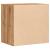 Dulap colț sertare stejar artizanal 60x41x58 cm lemn prelucrat GartenMobel Dekor