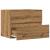 Dulap pentru baie stejar artizanal 60x38,5x45 cm lemn prelucrat GartenMobel Dekor