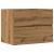 Dulap pentru baie stejar artizanal 60x38,5x45 cm lemn prelucrat GartenMobel Dekor