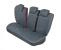 Set huse scaune bancheta SPATE marime M-L, imitatie piele, culoare GRI AutoDrive ProParts