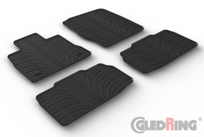 Set covorase auto din cauciuc Ford Explorer (6) SUV/PHEV 06.2019- (pentru modele cu cutie automata) AutoDrive ProParts