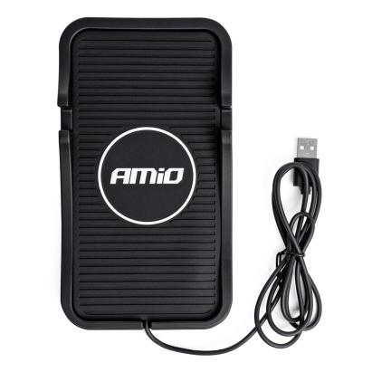 Incarcator telefon wireless cu suport din silicon, 15W WCP-2 AutoDrive ProParts