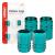 Set capace ventil 4 buc aluminiu, verde AutoDrive ProParts