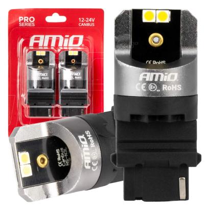 Set bec led Canbus PRO series 3156 P27W 4x3030 SMD White 12/24V AutoDrive ProParts