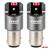 Set bec led Canbus PRO series BAY15D P21/5W 4x3030 SMD ROSU 12/24V AutoDrive ProParts