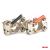 Set borne baterie din alama 2 buc. 600 A, cu decuplare rapida, AMIO AutoDrive ProParts