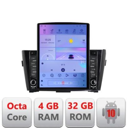 Navigatie Nissan Qashqai/X-Trail 2013- G-353 ecran tip TESLA 9.7" cu Android Radio Bluetooth Internet GPS WIFI 4+32GB CarStore Technology