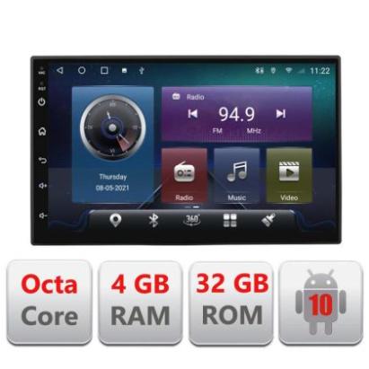 Sistem de navigatie universala Ecran 7" 4+32GB 8Core Android radio gps Internet wifi 4G Carplay CarStore Technology