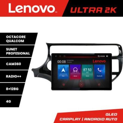 Navigatie Kia Rio N-504 ecran 13" 2K 8+128 Android Waze USB Navigatie 4G 360 Toslink Youtube Radio KIT-504+EDT- CarStore Technology