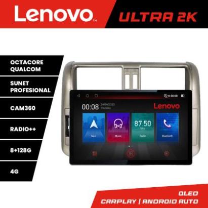 Navigatie Toyota Prado 2010-2013 N-347 ecran 13" 2K 8+128 Android Waze USB Navigatie 4G 360 Toslink Youtube Rad CarStore Technology