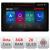 Navigatie universala 2din-2 ecran 13" 2K 8+128 Android Waze USB Navigatie 4G 360 Toslink Youtube Radio CarStore Technology