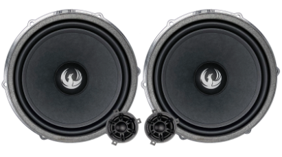 Kit de difuzoare pe 2 căi VW 7” (180 mm) cu filtre si cabluri plug & play 90W RMS/180W MAX 4Ohm Phoenix Gold ZDSW7CS CarStore Technology