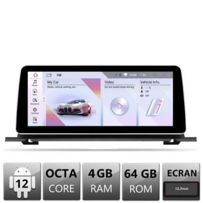 Navigatie BMW Seria 5 F07 GT 2010-2011 cu ecran CIC Android ecran 10.25" 4+64 4G BT CarStore Technology