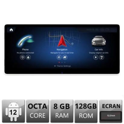 Navigatie Mercedes E Coupe W207 2008-2011 NTG4 ecran de 12.3" Android gps 4G 8+128 1920x720 CarStore Technology