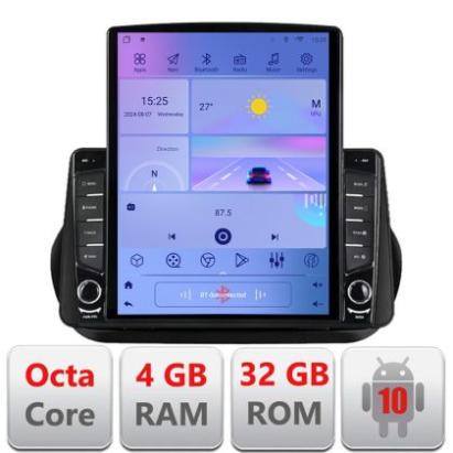 Navigatie Peugeot Bipper, Citroen Nemo, Fiat Qubo 2008-2017 Android radio gps internet Octa Core 4+64 LTE Kit-bipper+EDT-E710 CarStore Technology