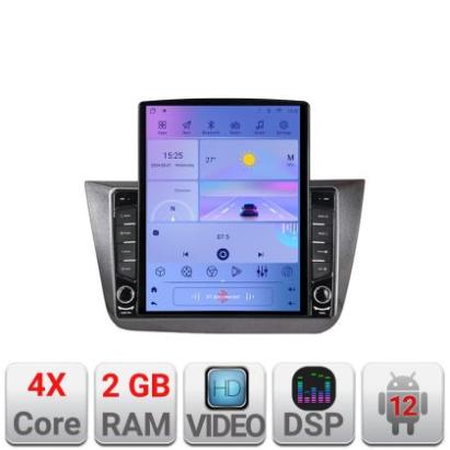 Navigatie Seat Altea 2005-2014 Android radio gps internet quad core 2+32 ecran vertical 9.7" Kit-altea+EDT-E708 CarStore Technology