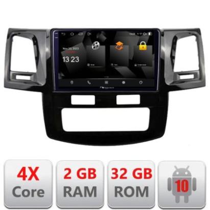 Navigatie Toyota Hilux 2008-2014 5230-143 Android Ecran 720P Quad Core 2+32 carplay android auto CarStore Technology