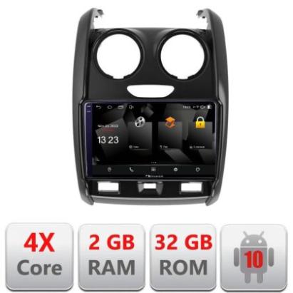Navigatie Dacia Duster 2012-2019 5230-157 Android Ecran 720P Quad Core 2+32 carplay android auto CarStore Technology
