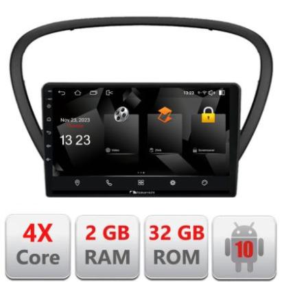 Navigatie Peugeot 607 Android radio gps internet quad core 2+32 carplay android auto CarStore Technology