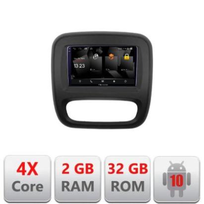 Navigatie Renault Trafic 2014-2017 5230-rt09 Android Ecran 720P Quad Core 2+32 carplay android auto CarStore Technology
