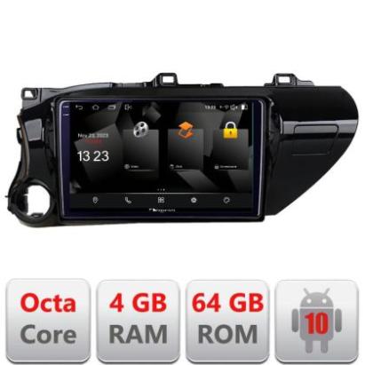 Navigatie Toyota Hilux 2016- 5510-TY59 Android Octa Core 720p 4+64 DSP 360 camera carplay android auto CarStore Technology