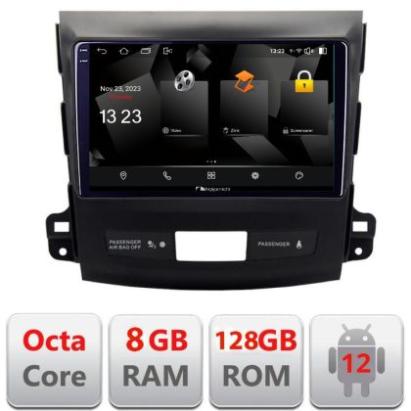 Navigatie Mitsubishi Outlander 2010 5960Pro-056 Android Octa Core Qualcomm 2K Qled 8+128 DTS DSP 360 4G Optical CarStore Technology