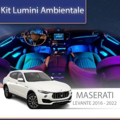 Lumini ambientale Maserati Levante 2016-2022 set complet control telefon sau sistem original CarStore Technology