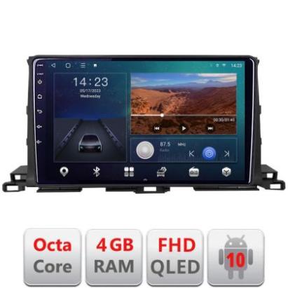 Navigatie Toyota Highlander 2013-2018 Android radio gps internet quad core 4+64 carplay android auto KIT-highlander13+EDT-E310v3 CarStore Technology