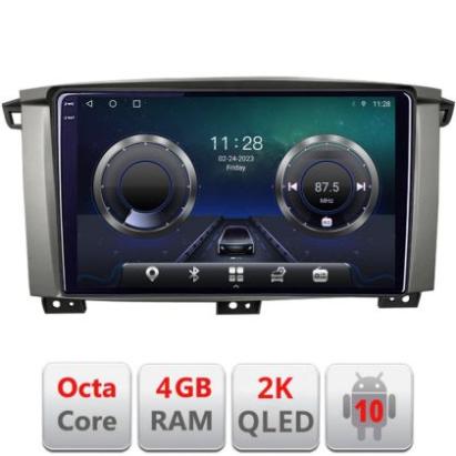 Navigatie Toyota Land Cruiser L100 2002-2006 Android ecran Qled 2K Octa core 4+32 KIT-L105+EDT-E410-2K CarStore Technology