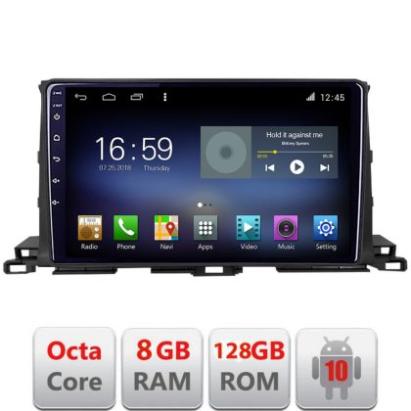 Navigatie Toyota Highlander 2013-2018 Android radio gps internet Lenovo Octa Core 8+128 LTE KIT-highlander13+EDT-E610 CarStore Technology