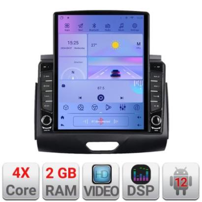 Navigatie Ford Ranger 2015- cu cd Android radio gps internet quad core 2+32 ecran vertical 9.7" Kit-574-2020+EDT-E708 CarStore Technology