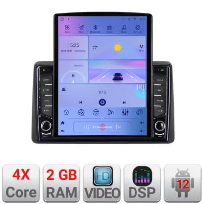 Navigatie Dacia Duster 2023- Android radio gps internet quad core 2+32 ecran vertical 9.7" KIT-duster2023+EDT-E708 CarStore Technology