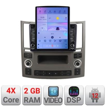 Navigatie Infiniti FX45 2007-2009 Android radio gps internet quad core 2+32 ecran vertical 9.7" fx45-old+EDT-E708 CarStore Technology