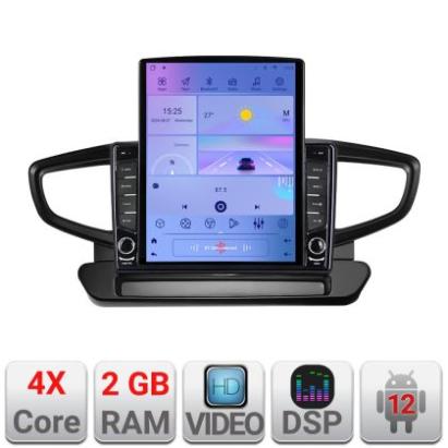 Navigatie HHyundai Ioniq 2016-2020 Android radio gps internet quad core 2+32 ecran vertical 9.7" KIT-ioniq+EDT-E708 CarStore Technology