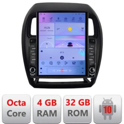 Navigatie Mitsubishi ASX 2017-2021 model facelift Android radio gps internet Octa Core 4+64 LTE Kit-026-facelift+EDT-E709 CarStore Technology